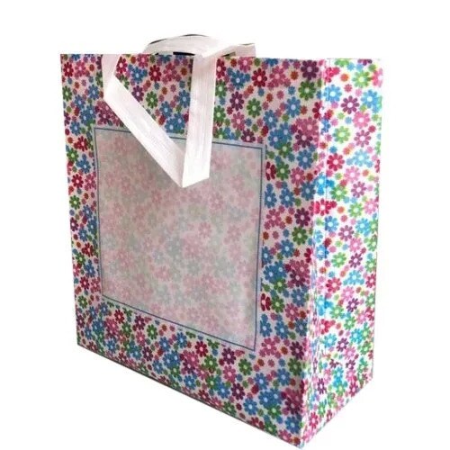 Floral Textile Bag